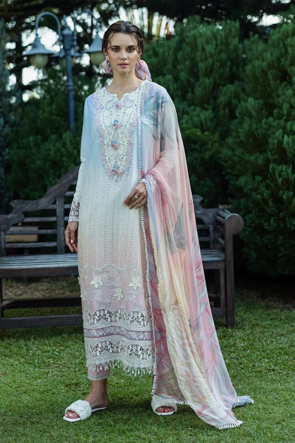 Mushq Solace Ombre Chikankari '25-Purezza