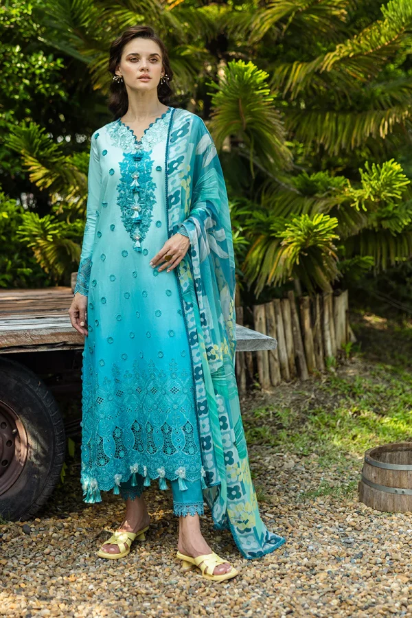 Mushq Solace Ombre Chikankari '25-Amore