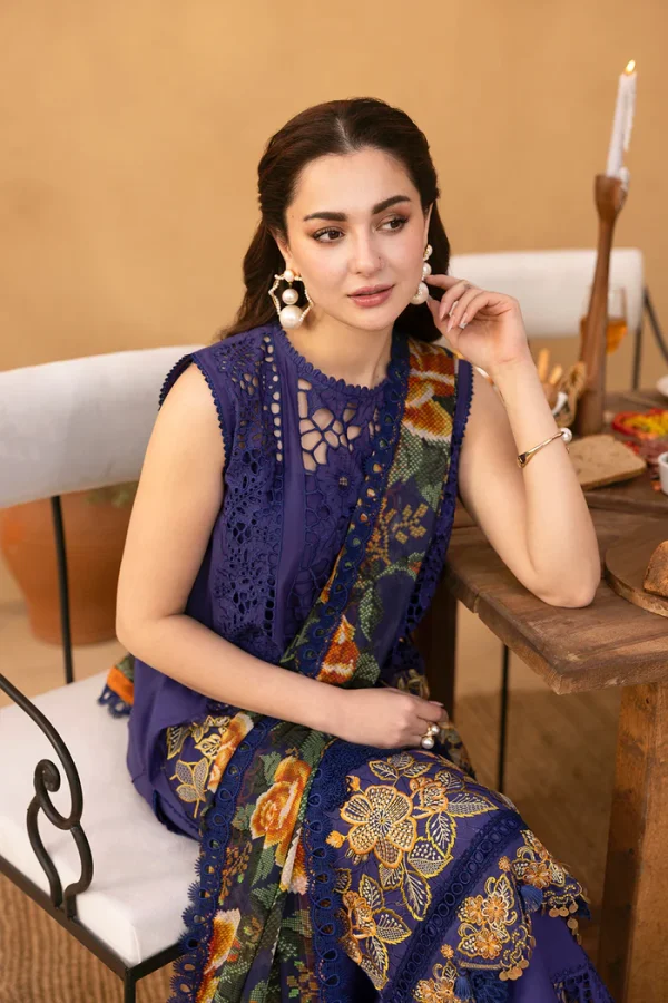 Saira Rizwan Luxury Lawn '25-AIMEE-SRL25-01 - Image 2