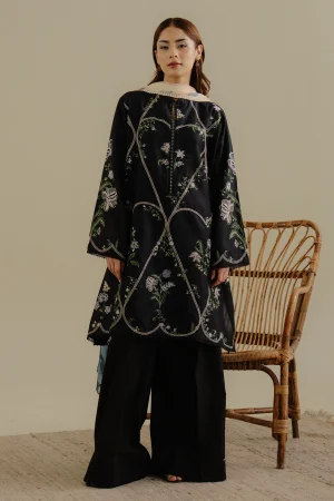 Zara Shahjahan COCO Festive Lawn '25-Tara-8A