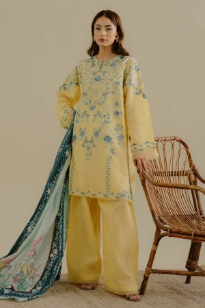 Zara Shahjahan COCO Festive Lawn '25-Velin-7B