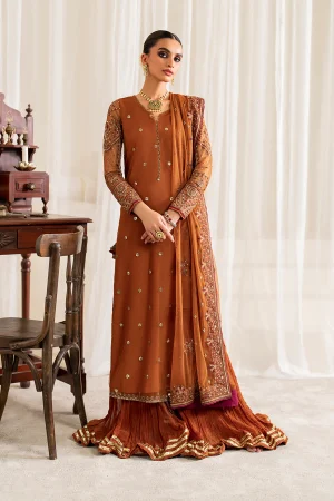 IZNIK Embroidered chiffon' 25' UE-287