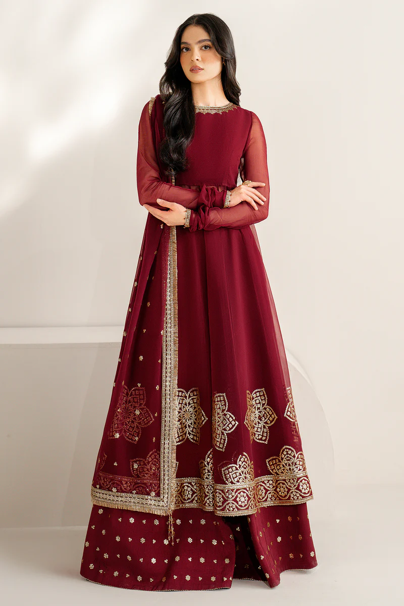JAZMIN EMBROIDERED CHIFFON' 25' UC-3098 - Image 3