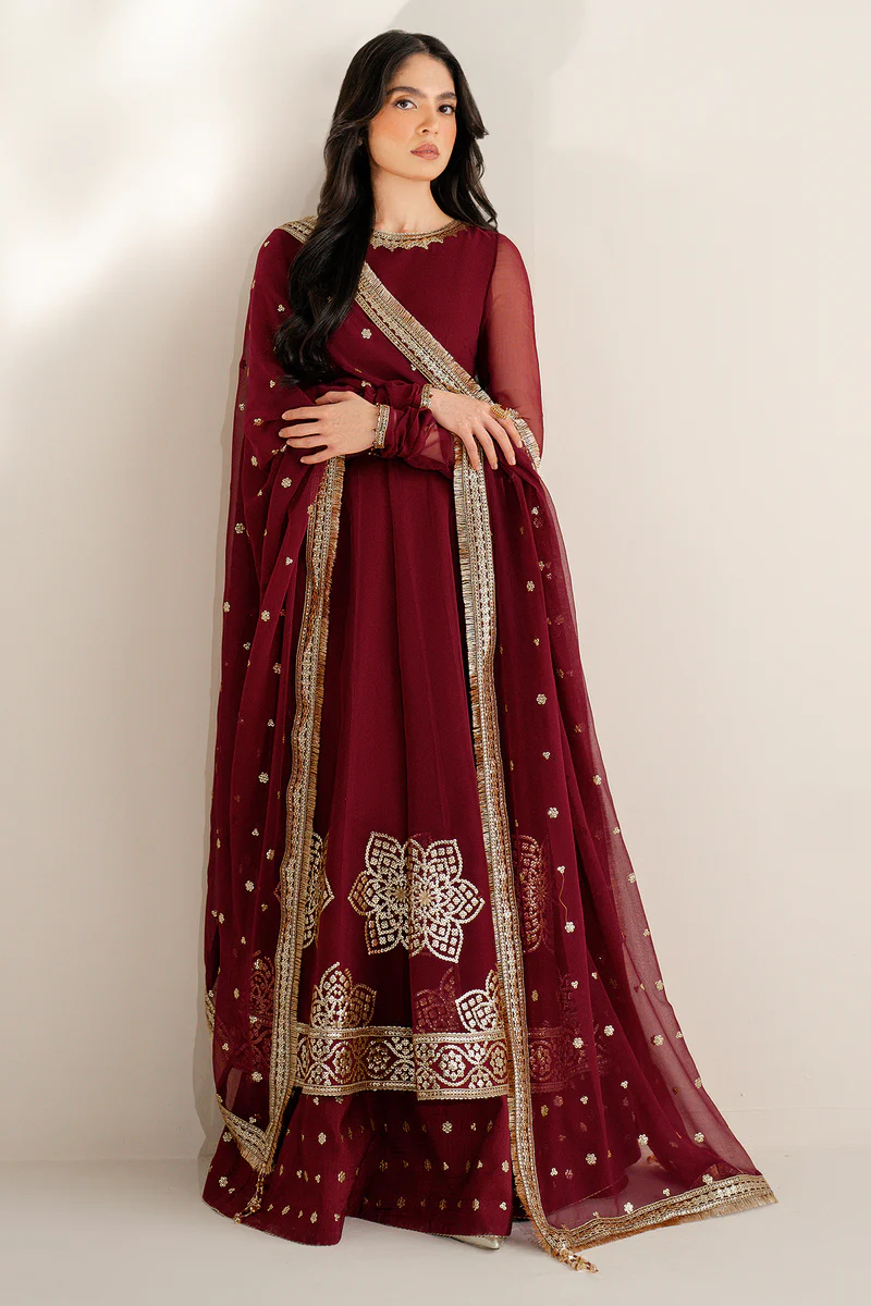 JAZMIN EMBROIDERED CHIFFON' 25' UC-3098