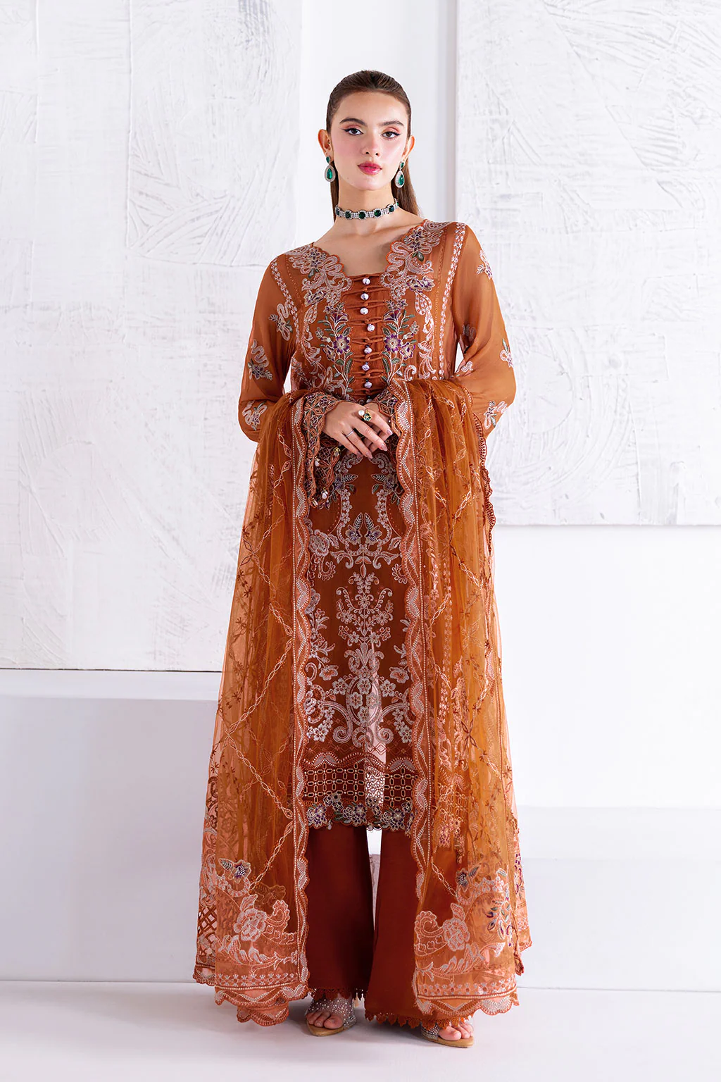 RAMSHA Arzo Chiffon collection' 25' U-208