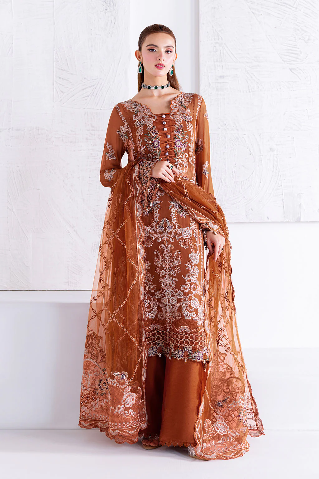 RAMSHA Arzo Chiffon collection' 25' U-208 - Image 4