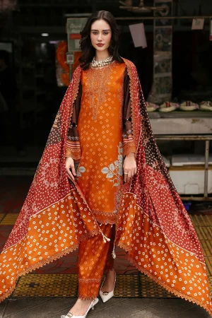 CHARIZMA Embroidered Linen Collection'25' CCW6-04