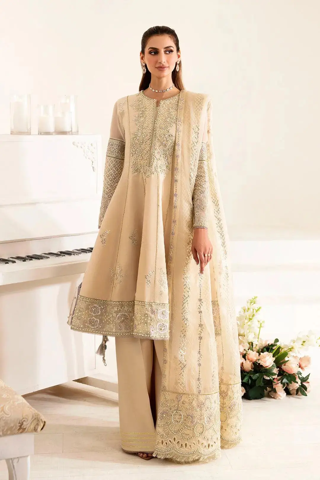 ALIZEH Embroidered Chiffon' AF-HM-4011-Denis - Image 2