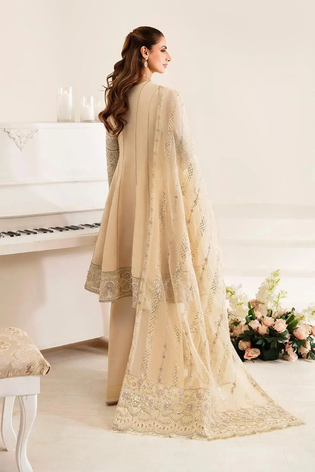 ALIZEH Embroidered Chiffon' AF-HM-4011-Denis - Image 3