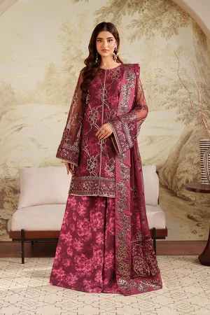 ZARIF Zaneera Embroidered Formals'25' 07 FALEK