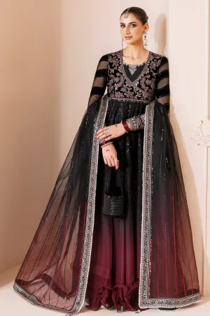 JAZMIN Chandni Embroidered Velvet Formal CVF D-10