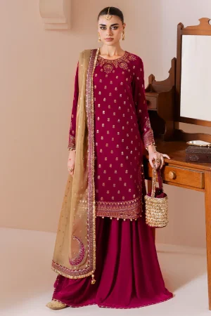 JAZMIN Chandni Embroidered Velvet Formal'25' CVF D-11