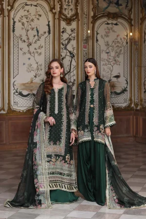 SADIA ASAD NOOR Festive' 25' D5 - Green