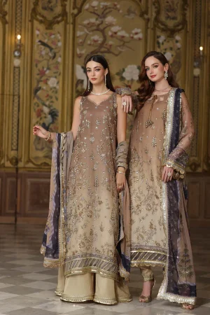 SADIA ASAD NOOR Festive'25' D2 - Beige