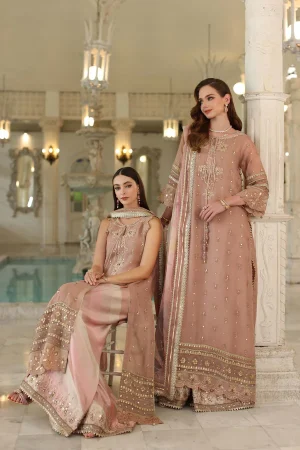 SADIA ASAD NOOR Festive'25' D4 - Tea Pink