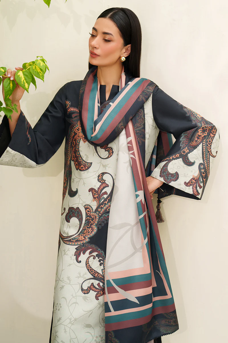 JAZMIN DIGITAL PRINTED PREMIUM VISCOSE'25' UW-0183