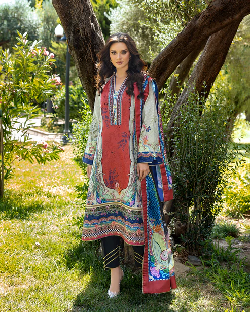 MUSHQ Nirvana Printed Silk'25' Ethereal Gleam