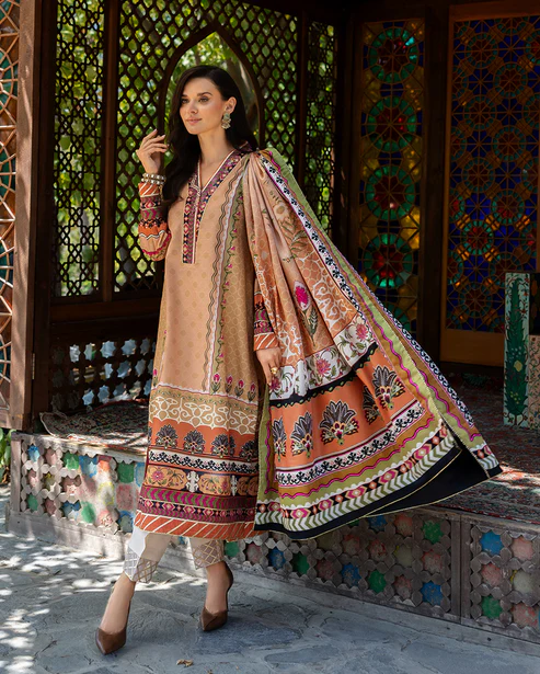 MUSHQNirvana Printed Silk '25' Solara Crest