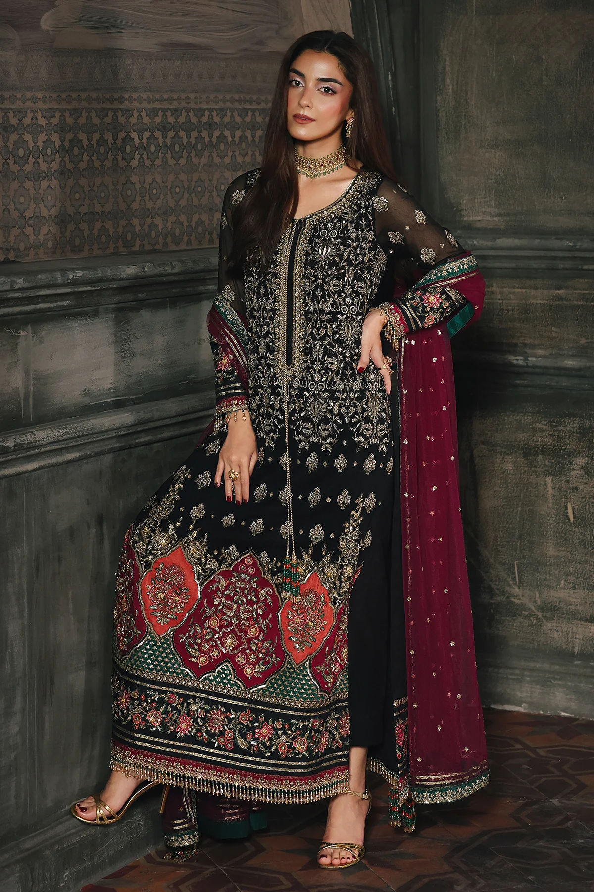 CHARIZMA DASTAN E JASHAN V 2 '25' Luxury Collection DJW5-08 - Image 2