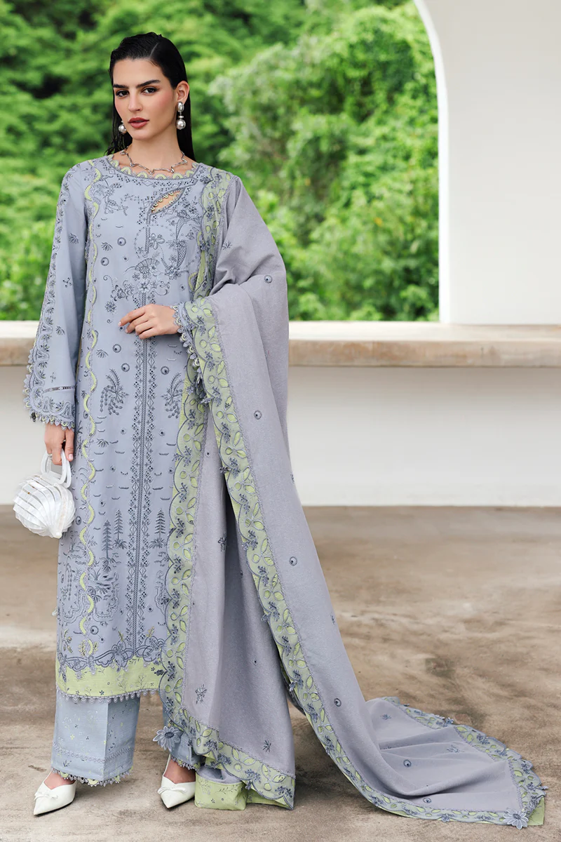 QALAMKAR Qline linen '25' KL-13 SAAHIL