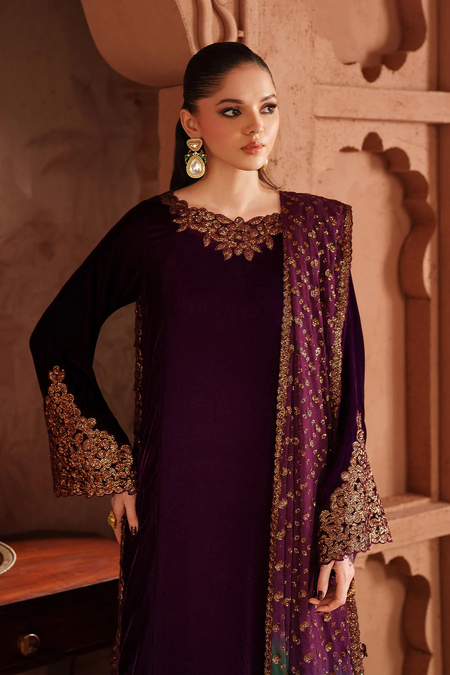 IZNIK Raagni - Velvet Formals '25' IV-57 - Image 2
