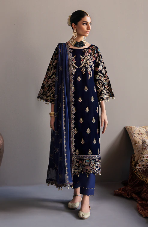 EMAN ADEEL Zarposh Velvet Collection '25' MK-03 Falak - Image 2
