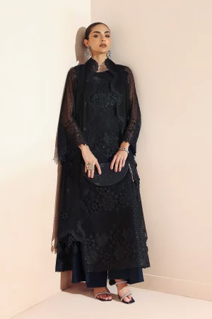 ALIZEH Aymal Vol 2 - Luxury Bamber Chiffon '25' RIKA BLACK