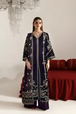 EMAAN ADEEL Zarposh Velvet Collection '25' Dilnar