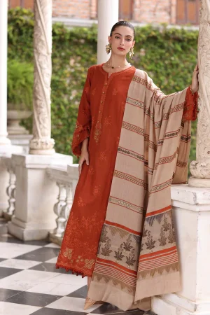 Noor Winter Pashmina Shawls ' 25' Rustique