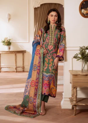 GULAAL Velouré Printed Silk '25' Majestic Mosaic