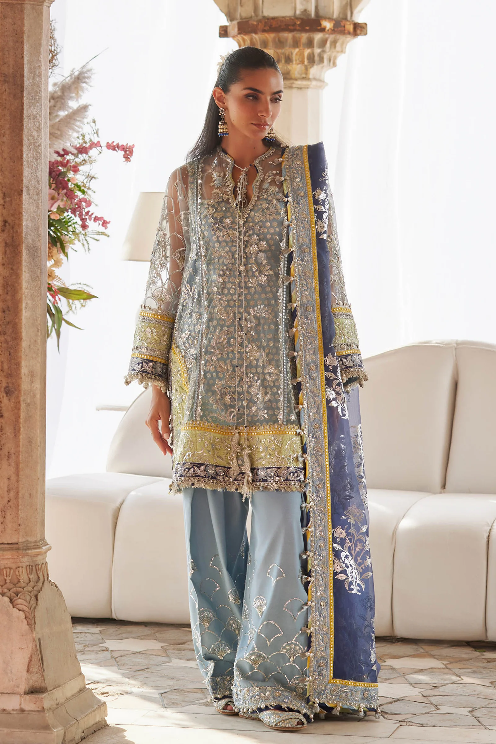 ZAHA GOSSAMER'25' NILOFAR-E-SHAAM (ZC25-04) - Image 3