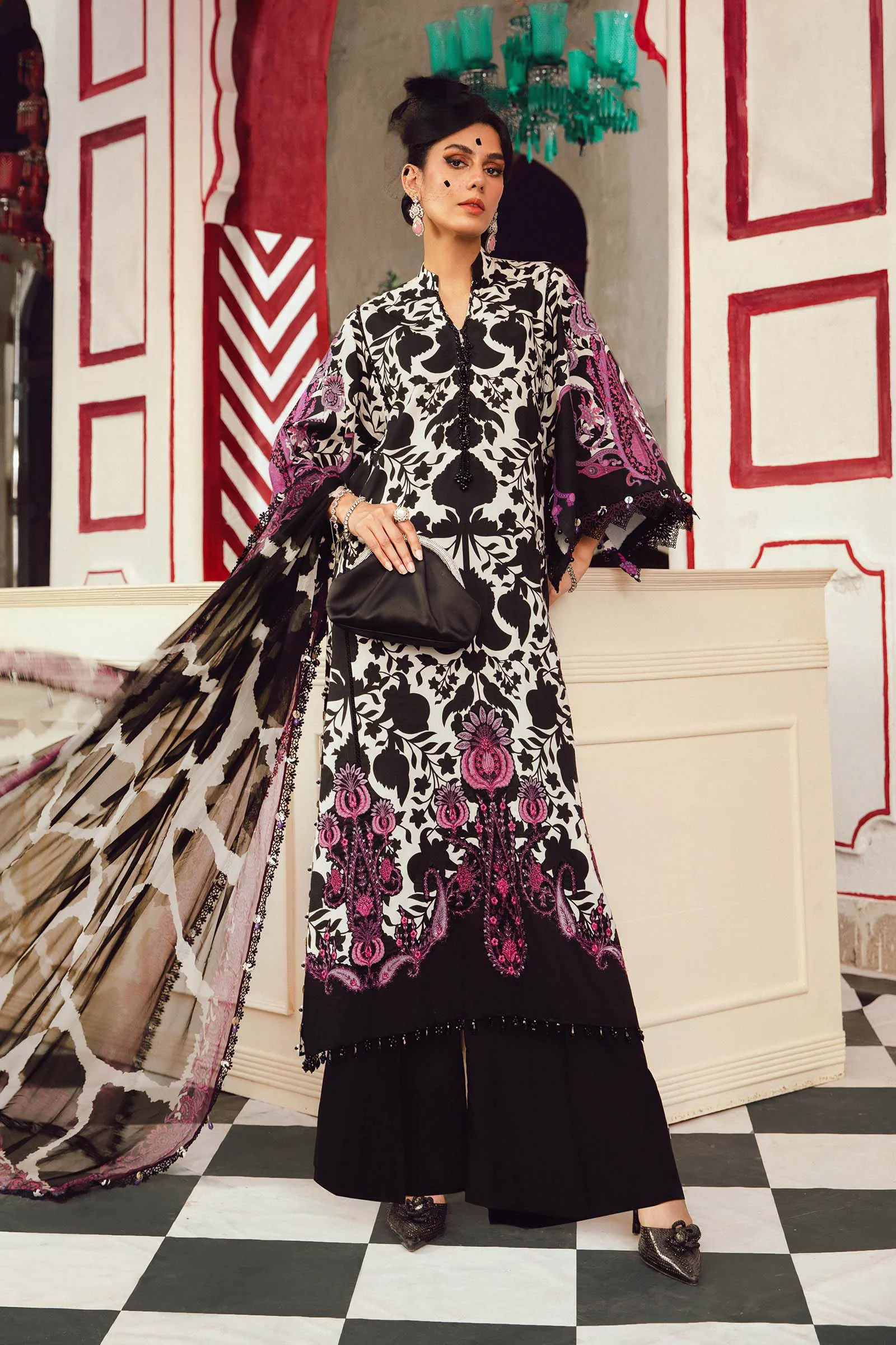 Maria B M Prints winter '25-MPT-2704-B