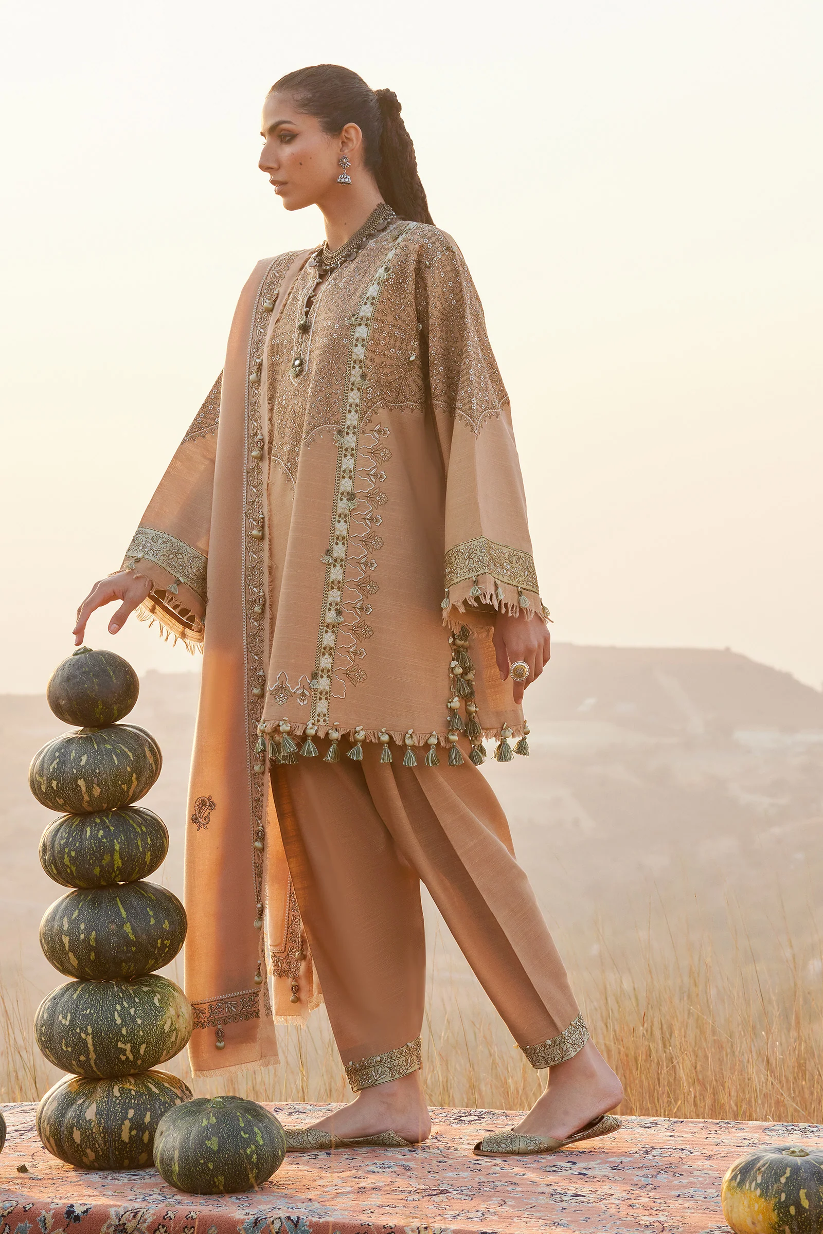Zaha winter collection '25-NEELAM (ZW25-01)