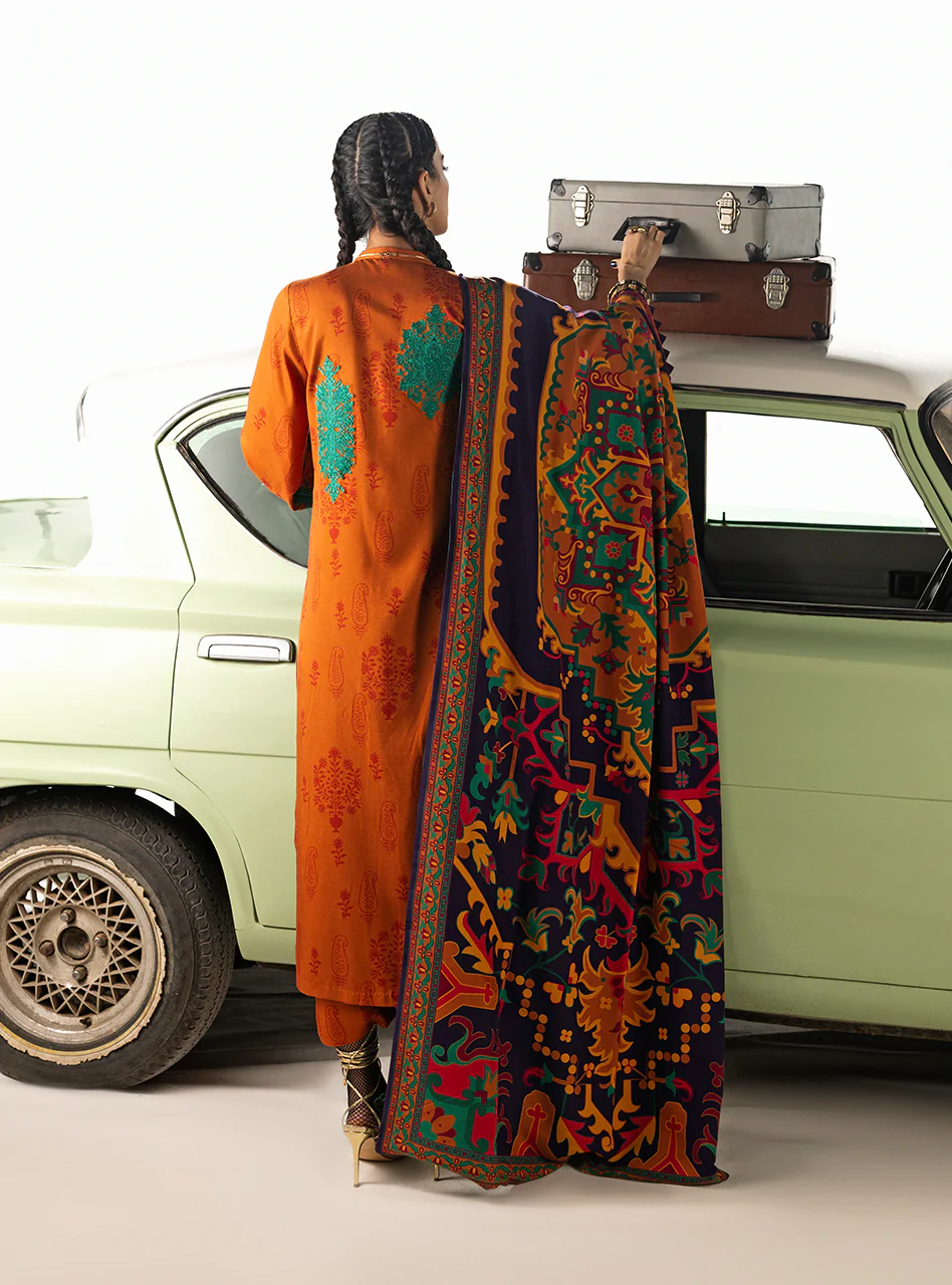 Zainab Chottani Winter Shawl '25-Suniva - Image 3