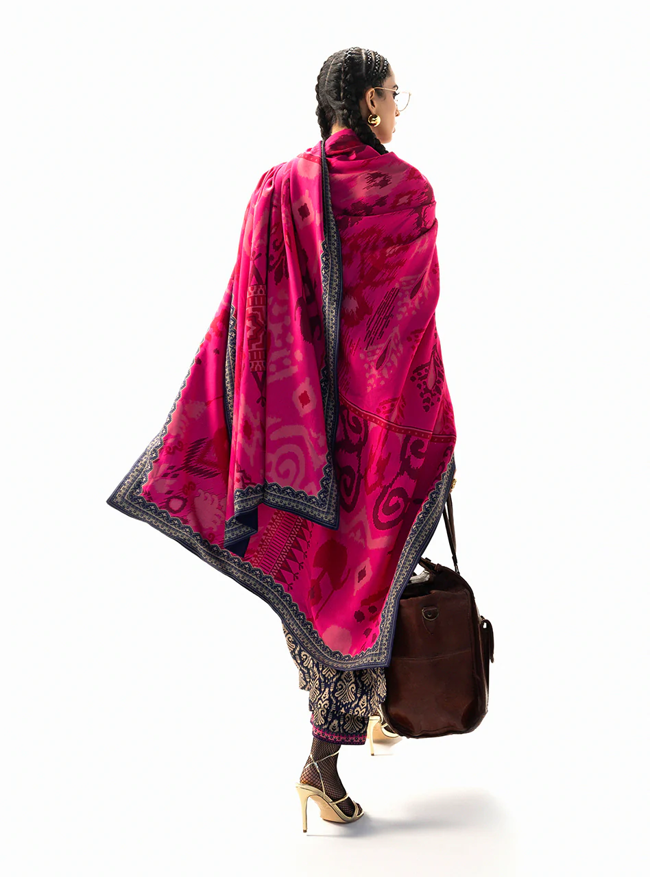 Zainab Chottani Winter Shawl '25-Kesia - Image 3