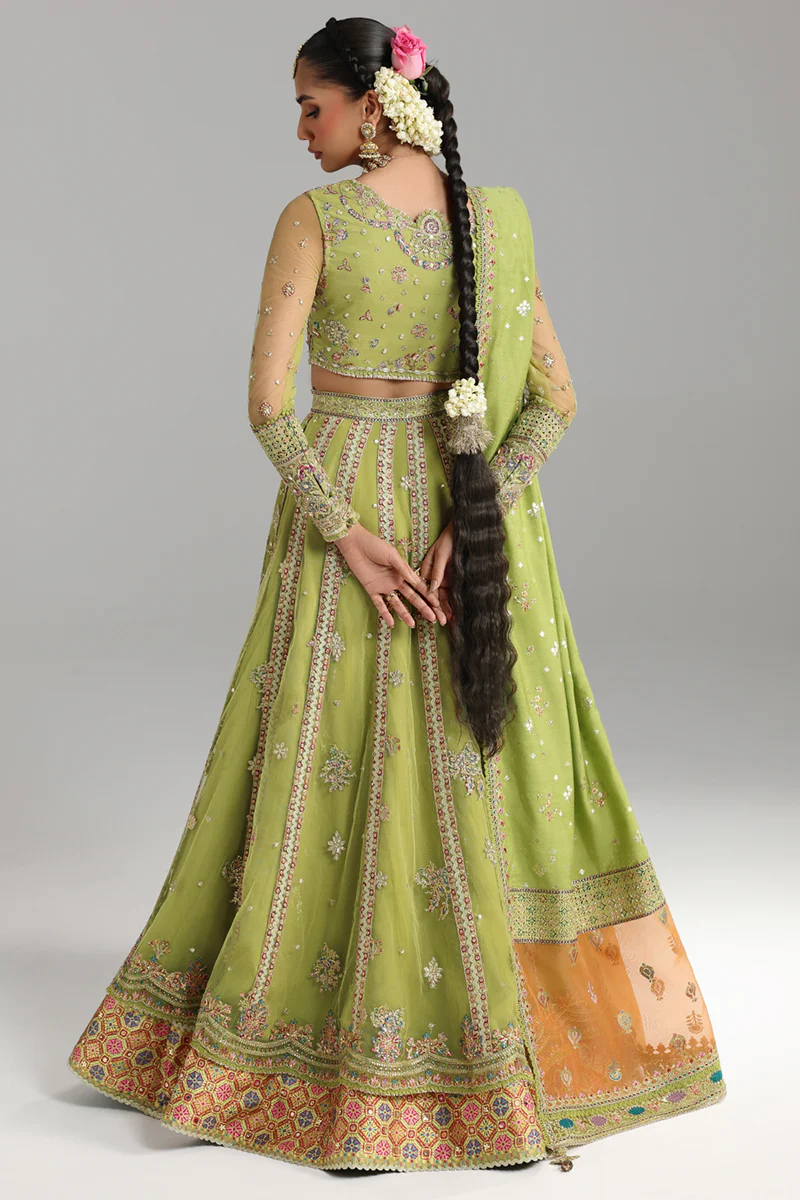 Qalamkar Shadmani wedding formals '25-RH-03 GULNARA - Image 4
