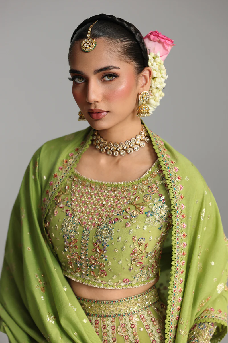 Qalamkar Shadmani wedding formals '25-RH-03 GULNARA - Image 3