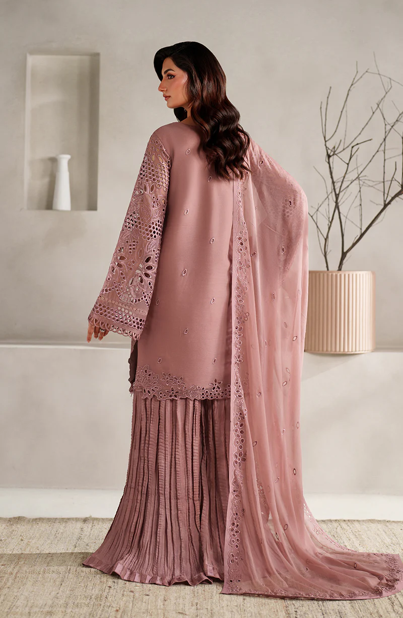 Zarif Muse Thread Chiffon Formals '25-ZE-MT-02 Ayla - Image 3
