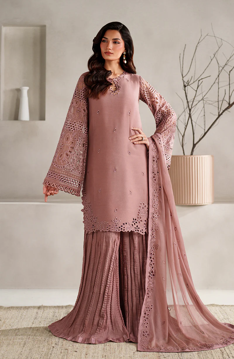 Zarif Muse Thread Chiffon Formals '25-ZE-MT-02 Ayla - Image 2