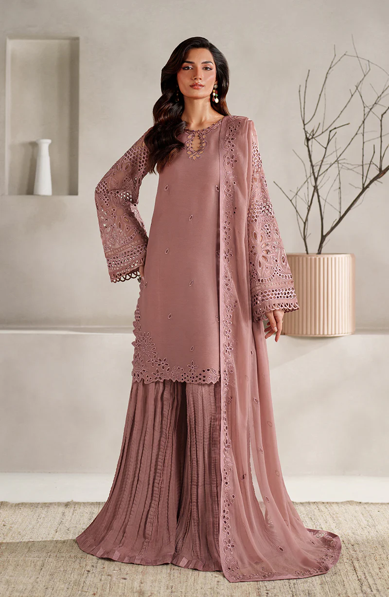 Zarif Muse Thread Chiffon Formals '25-ZE-MT-02 Ayla