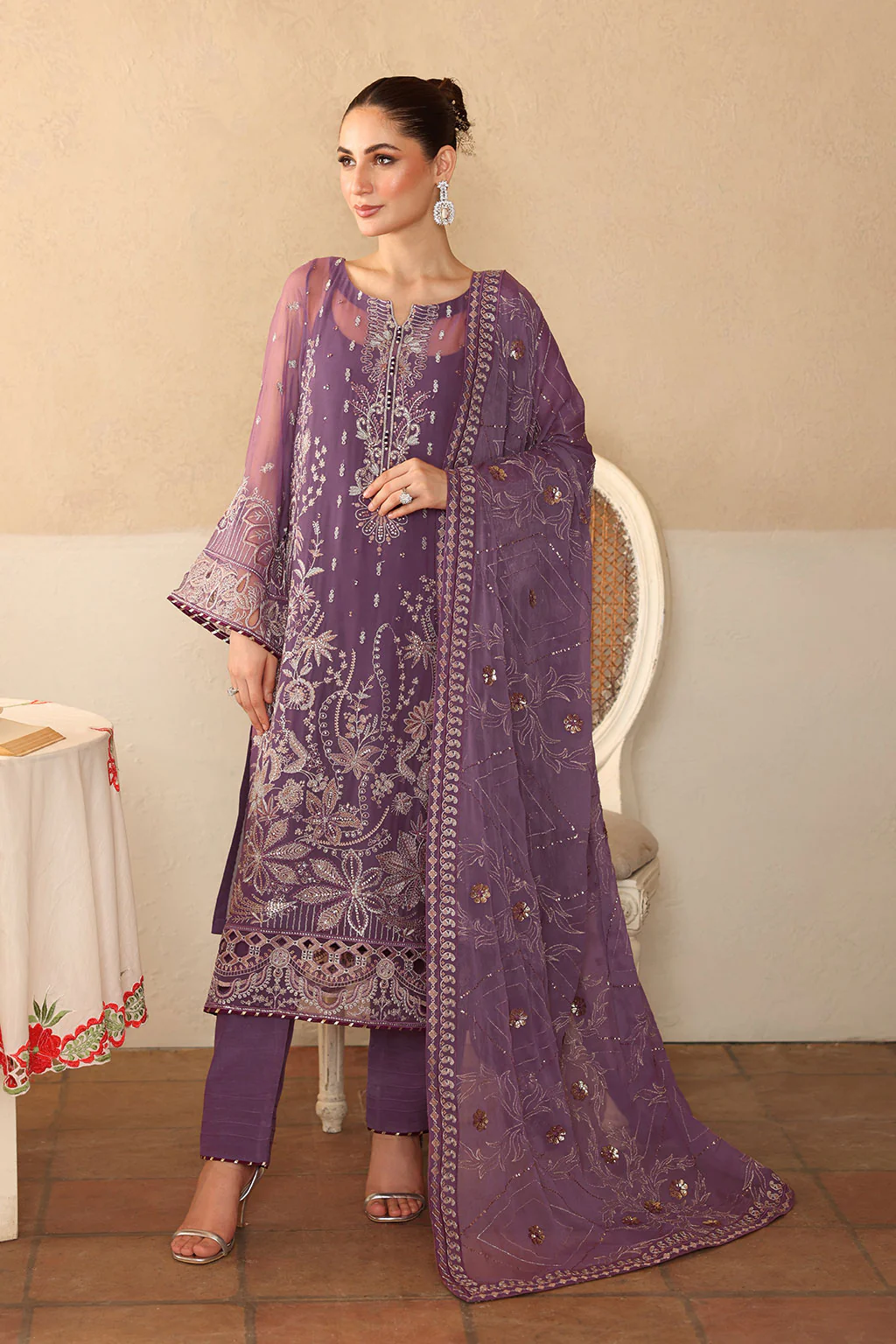 Ramsha Embroidered Chiffon - BB 207
