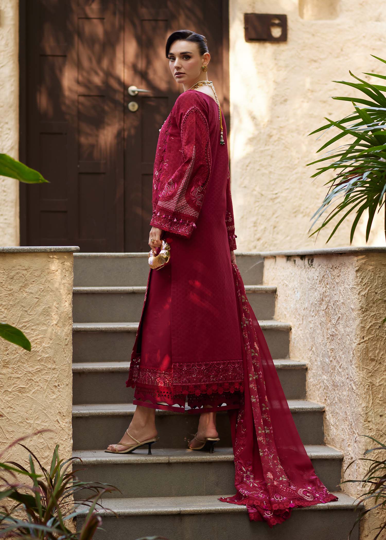 Kanwal Malik Ariya Luxury Lawn '26-Safa - Image 2
