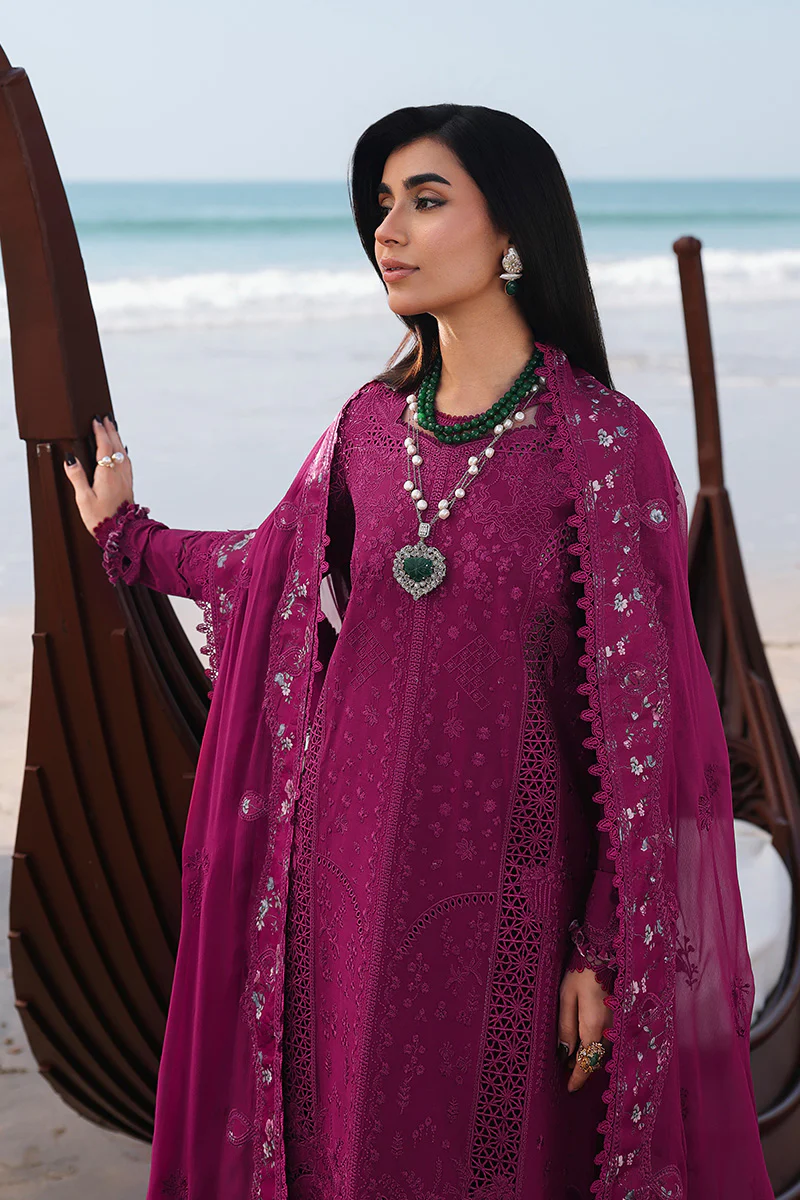 Qalamkar Sahil Luxury Lawn '26-SA-01 ZARA - Image 2