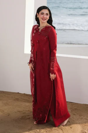 Qalamkar Sahil Luxury Lawn '26-SA-14 NELAM