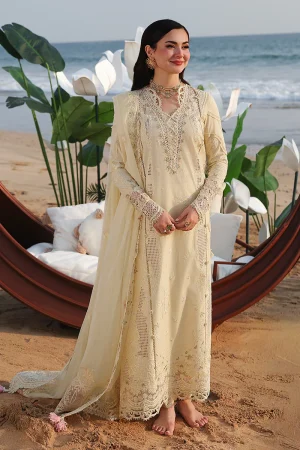 Qalamkar Sahil Luxury Lawn '26-SA-03 SAFA