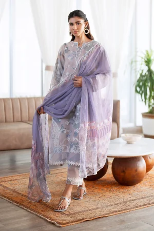 Baroque Embroidered Lawn '26-UF-4079