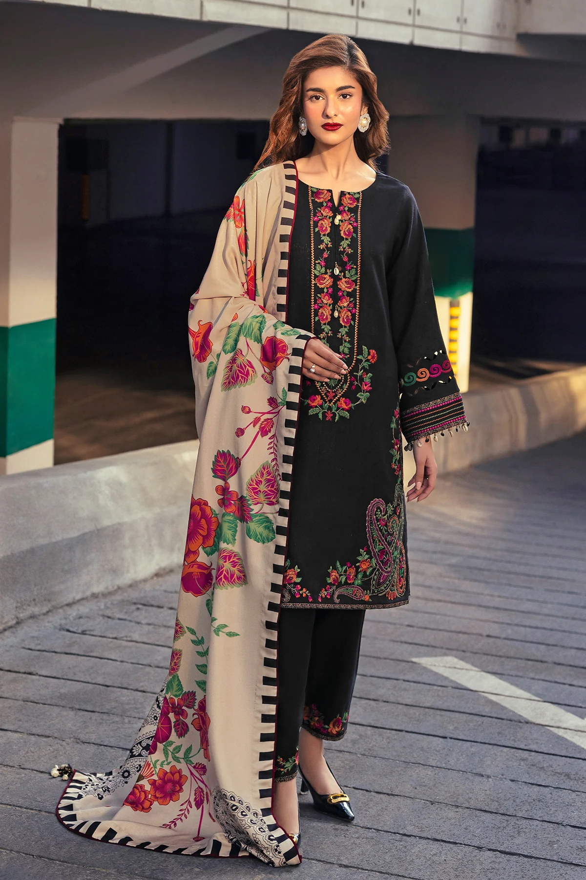 Charizma Pashima wool Shalw '26-PSW5-25