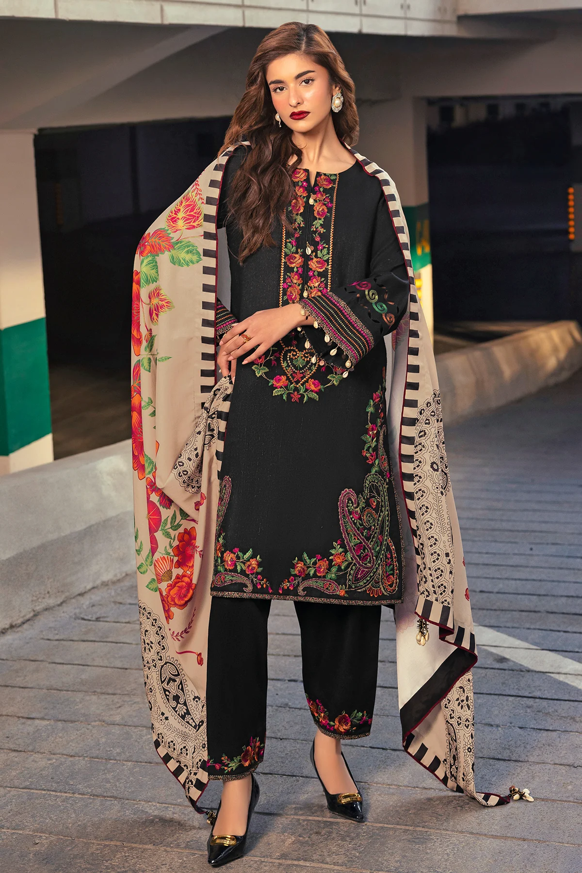 Charizma Pashima wool Shalw '26-PSW5-25 - Image 2