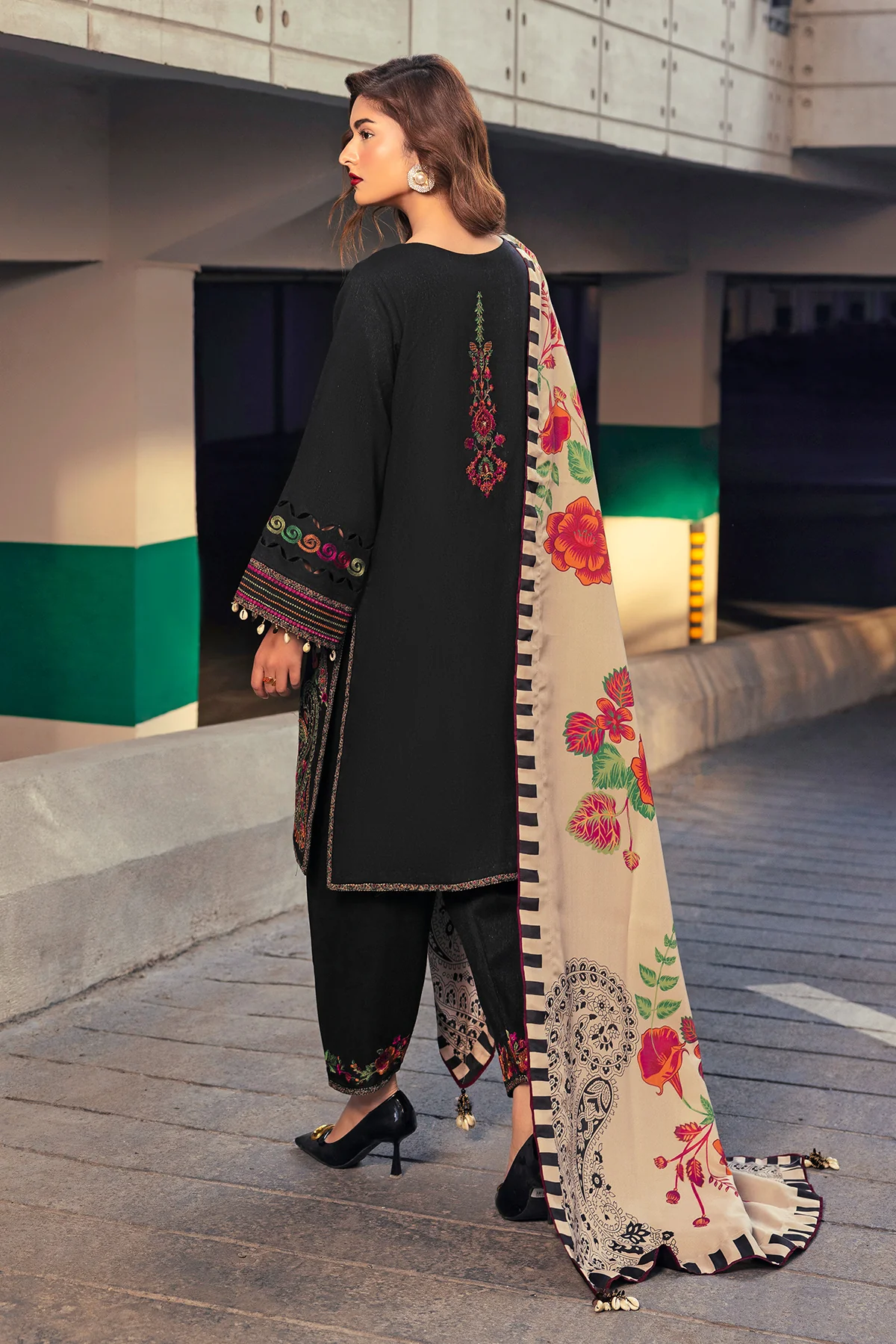 Charizma Pashima wool Shalw '26-PSW5-25 - Image 3