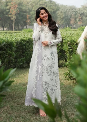 Sardinia Tales Of Petals Luxury Lawn '26-CLOUD WHISPER